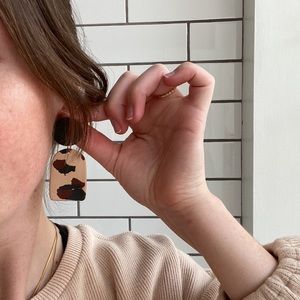 Clay earrings